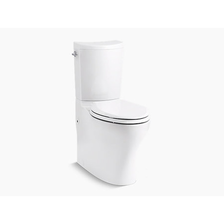 KOHLER Persuade Curv Elongated Dual-Flush Chair Height Toilet 75790-0